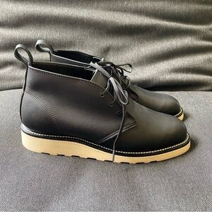 NEW Red Wing Chukka Work Boots Shoes Black Leather 3156 Women's Size 7